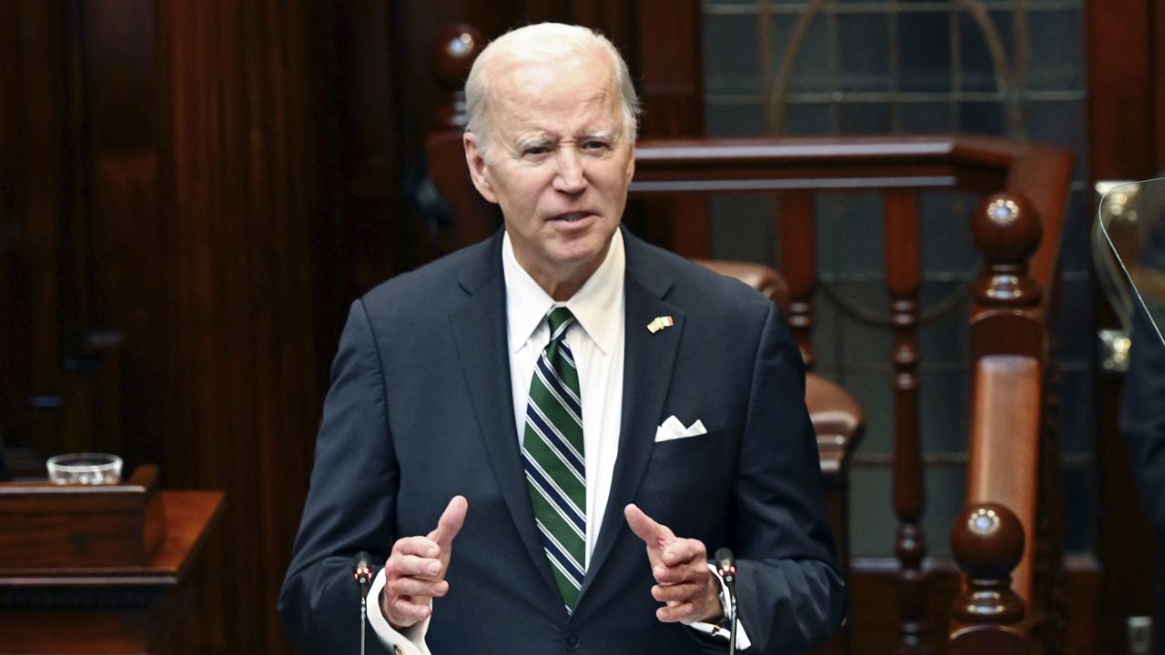 Biden Hails Shared History In Speech To Irish Parliament